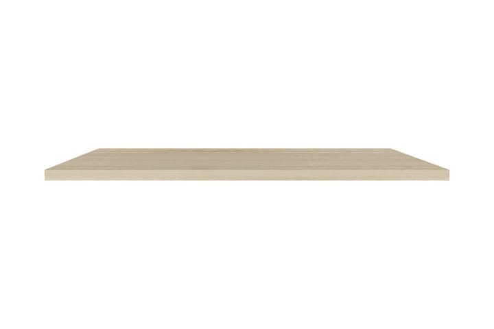 Kelluvat seinähyllyt 4 kpl tammi 120x23,5x3,8 cm MDF - Ruskea - Säilytys - Hylly - Seinähylly