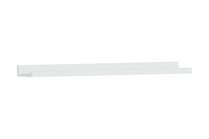 White Shelf Tauluhylly MDF 90 cm Valkoinen - Valkoinen - Tauluhylly - Kirjataso