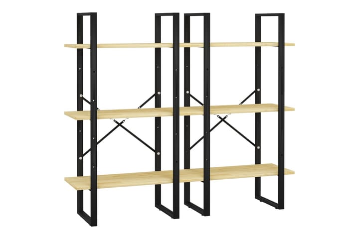 Varastohylly 60x30x210 cm täysi mänty - Säilytys - Hylly - Kirjahylly