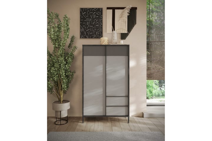 Everest Highboard 106x177 cm - Messinki - Säilytys - Kaappi - Säilytyskaappi