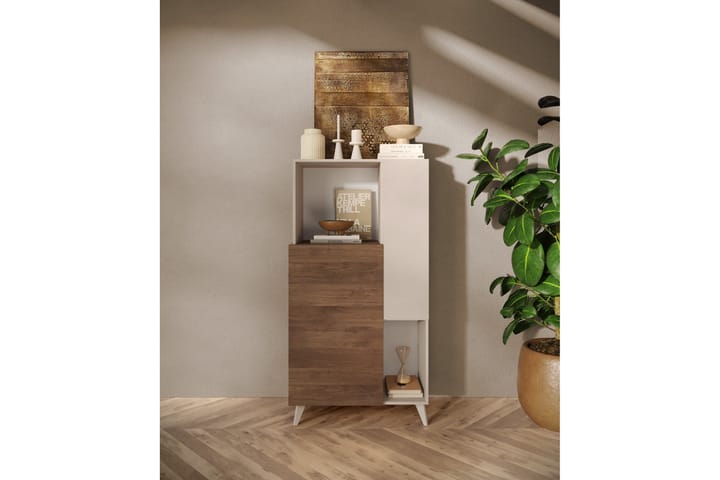 Monaco Highboard 81x154 cm - Messinki - Säilytys - Kaappi - Säilytyskaappi