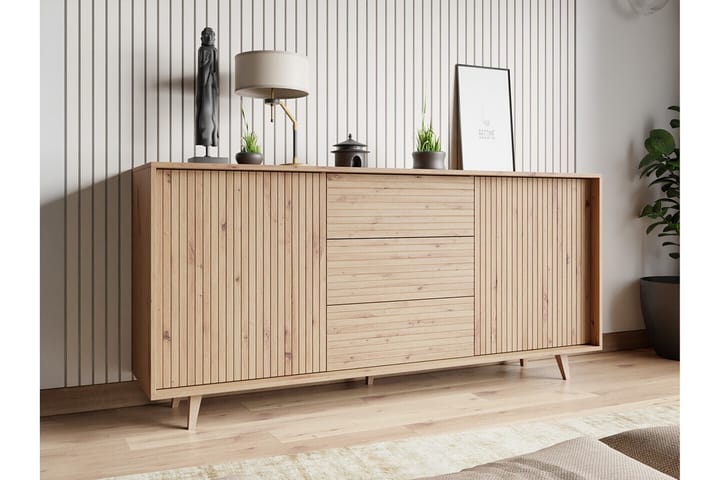 Highboard Kintore - Ruskea - Säilytys - Kaappi - Säilytyskaappi