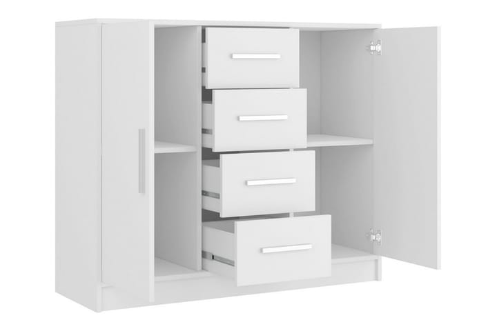 Highboard Kintore - Valkoinen - Säilytys - Kaappi - Säilytyskaappi