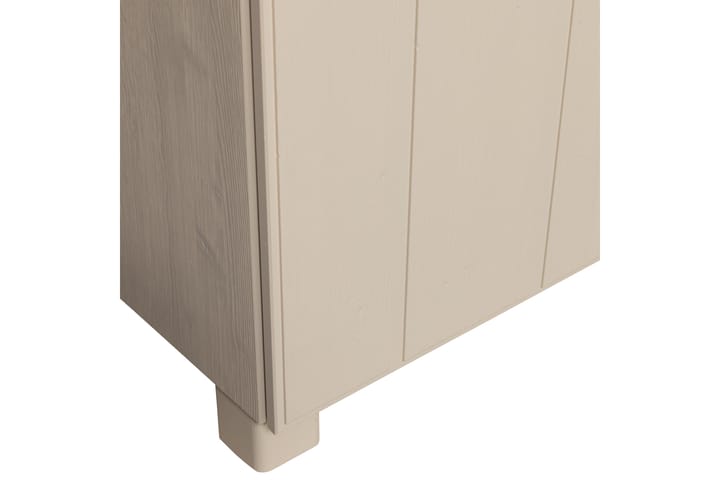 Highboard Ragini - Beige - Säilytys - Kaappi - Säilytyskaappi