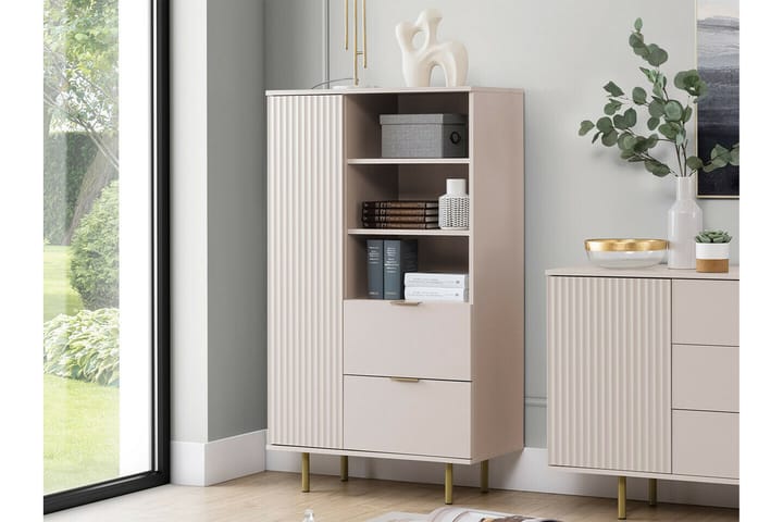 Highboard Staffin - Cashmere - Säilytys - Kaappi - Säilytyskaappi