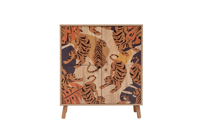 Tigris Highboard 95x111 cm Monivärinen - Hanah Home - Säilytys - Kaappi - Säilytyskaappi