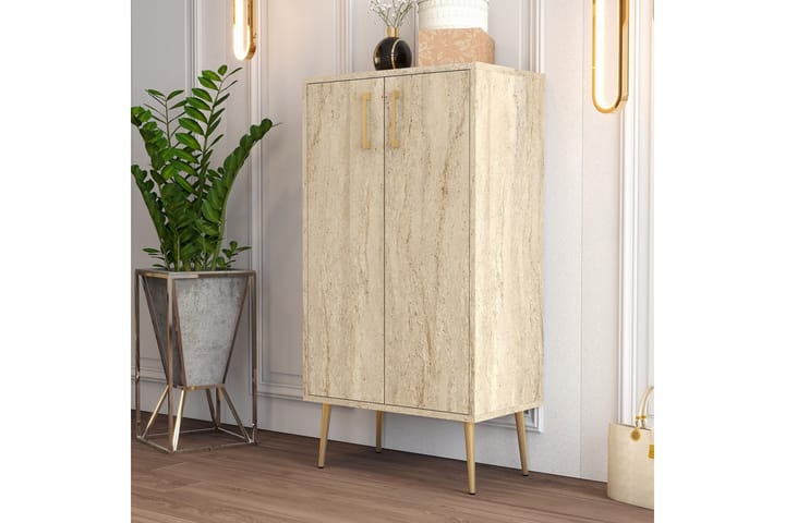 Babice Kenkäkaappi 60 cm - Beige - Säilytys - Kenkäsäilytys