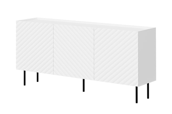 Lipasto Munkedal 166 cm - Valkoinen - Säilytys - Säilytyskalusteet - Lipasto