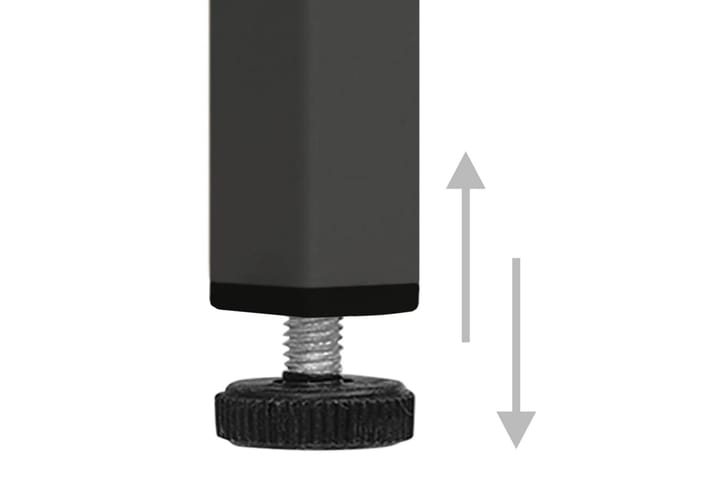 Senkki antrasiitti 105x35x70 cm teräs ja karkaistu lasi - Säilytys - Säilytyskalusteet - Senkki