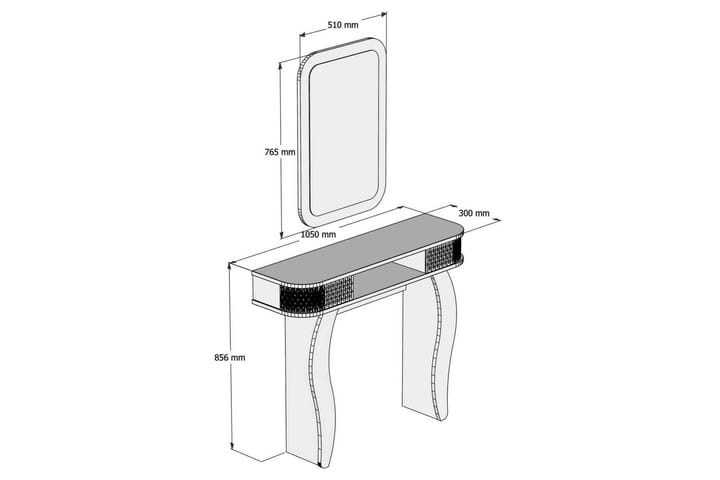 Senkki Amtorp 105 cm - Ruskea - Senkki