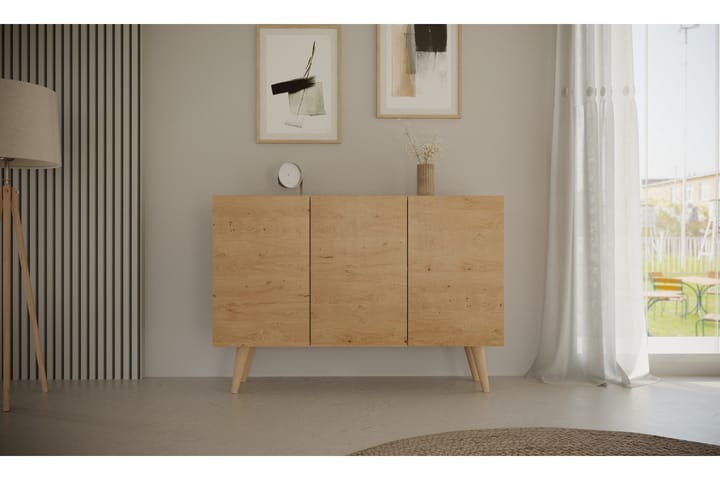 Senkki Toronto 120 cm Beige - Kocot - Säilytys - Säilytyskalusteet - Senkki