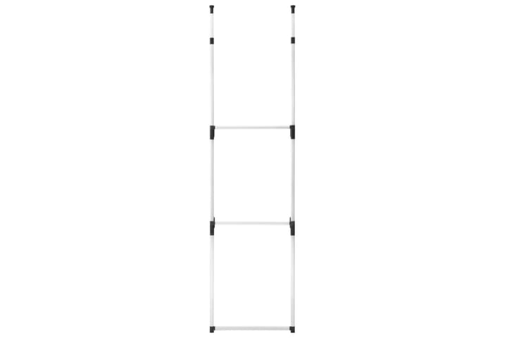 Teleskooppinen vaatekaappijärjestelmä tangoilla alumiini - Säilytys - Vaatesäilytys - Vaatekaappi