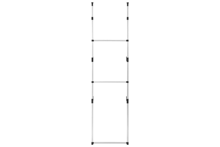 Teleskooppinen vaatekaappijärjestelmä tangoilla alumiini - Säilytys - Vaatesäilytys - Vaatekaappi