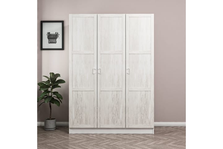 Vaatekaappi Cambrian 135 cm - Beige - Säilytys - Vaatesäilytys - Vaatekaappi