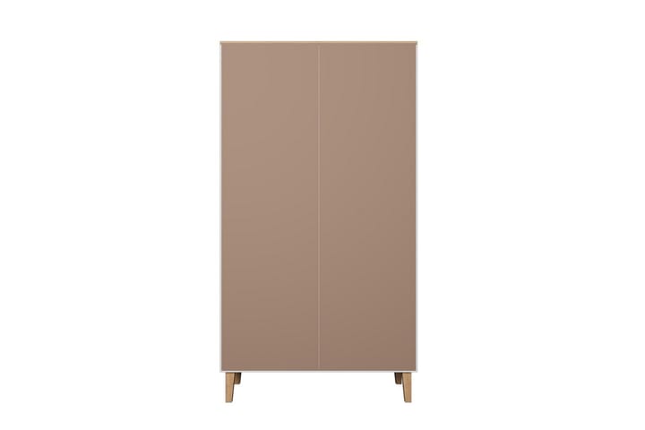 Vaatekaappi Denver 184x100x55 cm Valkoinen/Beige - Kocot - Säilytys - Vaatesäilytys - Vaatekaappi