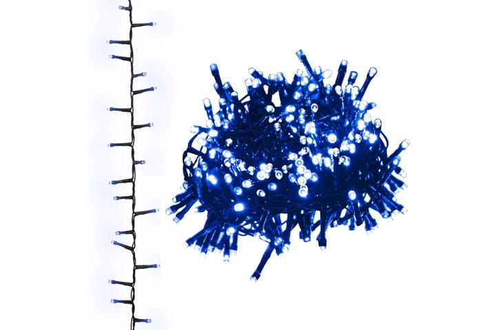 beBasic Kompakti LED-valonauha 400 LED-valoa sininen 4 m PVC - Sisustustuotteet - Joulukoristeet & juhlakoristeet - Joulukoristeet - Joulukynttilä