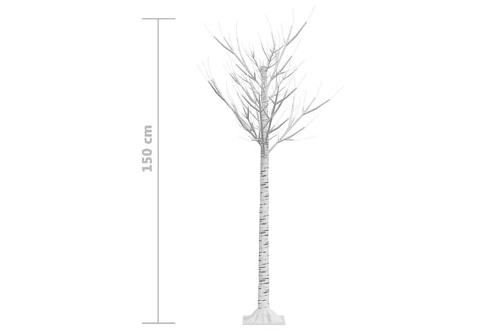 Joulukuusi 140 LED 1,5 m lämmin valkoinen paju ulos/sisälle - Sisustustuotteet - Joulukoristeet & juhlakoristeet - Joulukoristeet - Tekokuusi