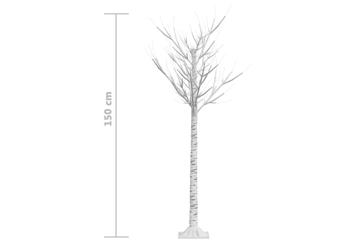 Joulukuusi 140 LED 1,5 m värikäs paju ulos/sisälle - Sisustustuotteet - Joulukoristeet & juhlakoristeet - Joulukoristeet - Tekokuusi