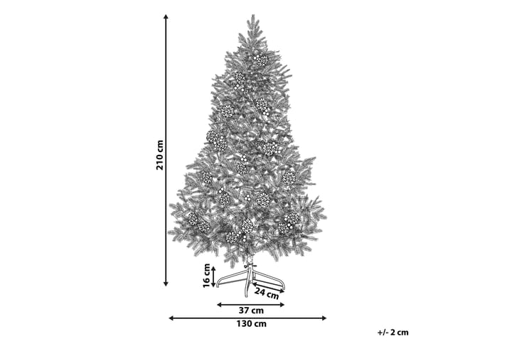 Joulukuusi Mikali 210 cm - Vihreä - Sisustustuotteet - Joulukoristeet & juhlakoristeet - Joulukoristeet - Tekokuusi