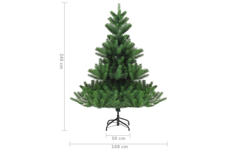 Kaukasianpihta tekojoulukuusi vihreä 240 cm - Sisustustuotteet - Joulukoristeet & juhlakoristeet - Joulukoristeet - Tekokuusi