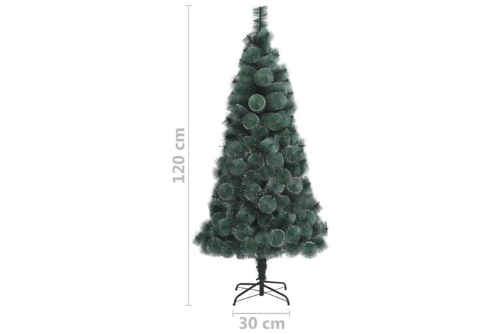 Tekojoulukuusi jalustalla vihreä 120 cm PET - Sisustustuotteet - Joulukoristeet & juhlakoristeet - Joulukoristeet - Tekokuusi