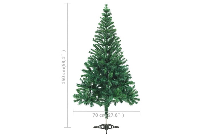 Tekojoulukuusi XL 150cm - Vihreä - Sisustustuotteet - Joulukoristeet & juhlakoristeet - Joulukoristeet - Tekokuusi