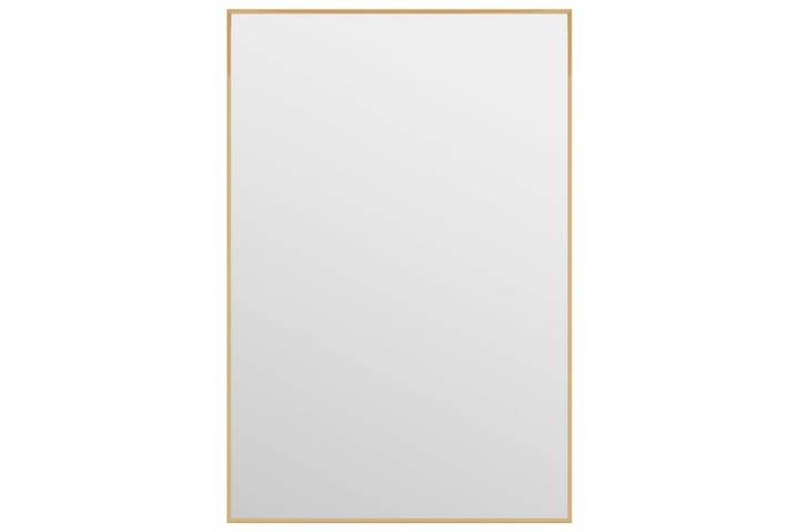 Ovipeili kulta 40x60 cm lasi ja alumiini - Kulta - Peili - Eteispeili - Seinäpeili