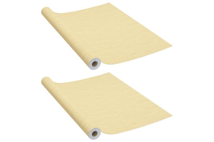 Itseliimautuvat huonekalukalvot 2kpl japanin tammi 500x90 cm - Beige - Sisustustuotteet - Seinäkoristeet - Muovikoristeet