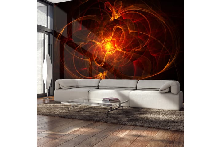 Valokuvatapetti Abstract Fire 350x270 - Artgeist sp. z o. o. - Sisustustuotteet - Seinäkoristeet - Tapetit - Valokuvatapetit