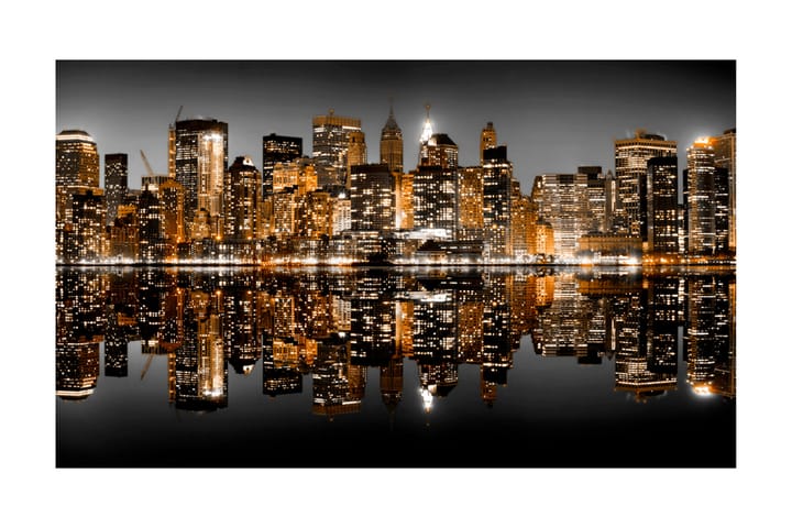 Valokuvatapetti American Gold 450x270 - Artgeist sp. z o. o. - Sisustustuotteet - Seinäkoristeet - Tapetit - Valokuvatapetit