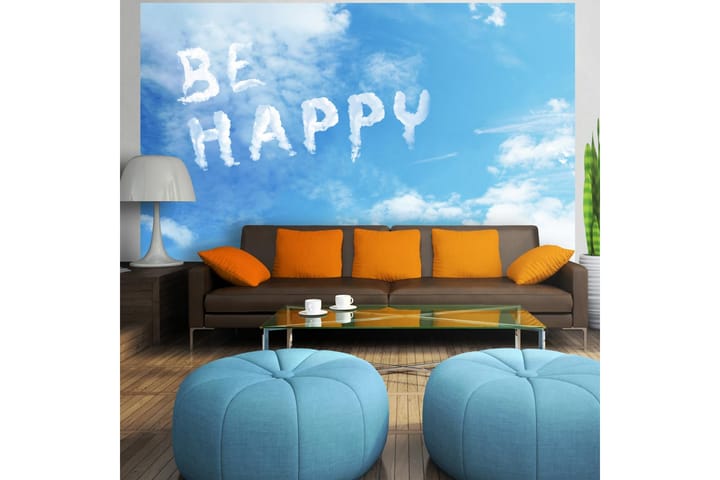 Valokuvatapetti Be Happy 150x105 - Artgeist sp. z o. o. - Sisustustuotteet - Seinäkoristeet - Tapetit - Valokuvatapetit