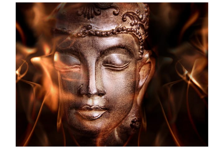 Valokuvatapetti Buddha Fire Of Meditation 250x193 - Artgeist sp. z o. o. - Sisustustuotteet - Seinäkoristeet - Tapetit - Valokuvatapetit