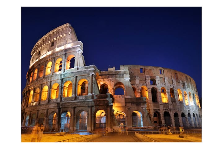 Valokuvatapetti Colloseum At Night 200x154 - Artgeist sp. z o. o. - Sisustustuotteet - Seinäkoristeet - Tapetit - Valokuvatapetit