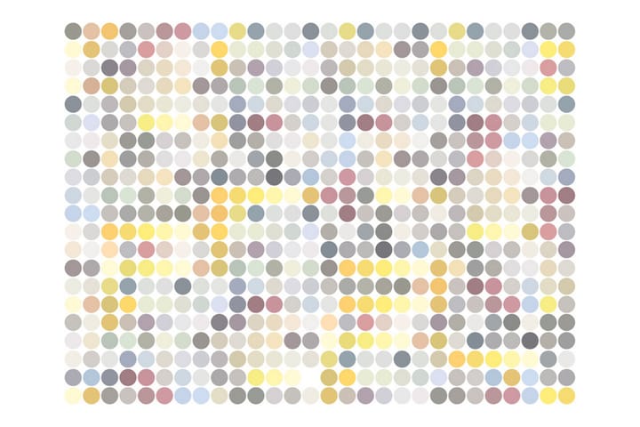 Valokuvatapetti Colored Polka Dots 250x193 - Artgeist sp. z o. o. - Sisustustuotteet - Seinäkoristeet - Tapetit - Valokuvatapetit