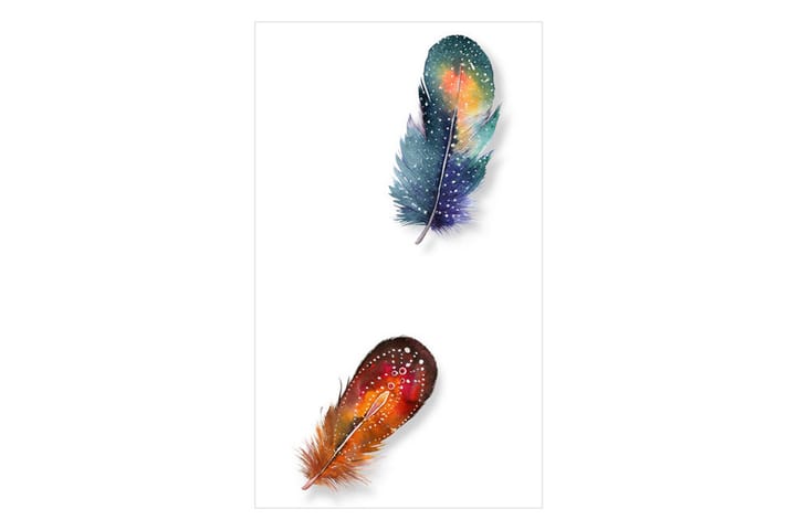 Valokuvatapetti Colorful Feathers 50x1000 - Artgeist sp. z o. o. - Sisustustuotteet - Seinäkoristeet - Tapetit - Valokuvatapetit