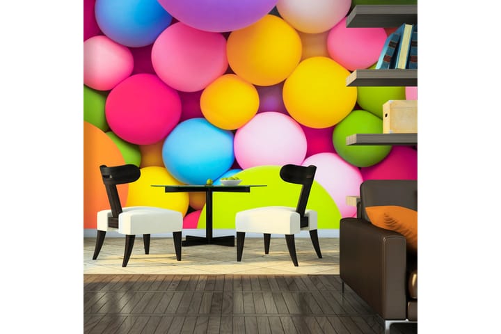 Valokuvatapetti Colourful Balls 350x245 - Artgeist sp. z o. o. - Sisustustuotteet - Seinäkoristeet - Tapetit - Valokuvatapetit