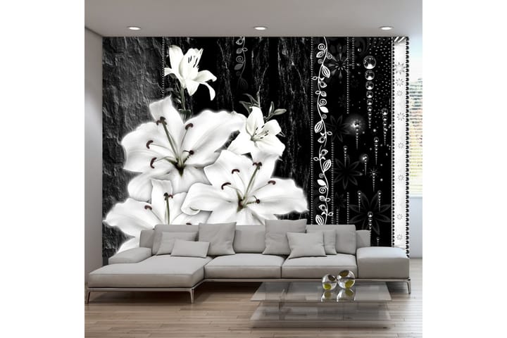 Valokuvatapetti Crying Lilies 100x70 - Artgeist sp. z o. o. - Sisustustuotteet - Seinäkoristeet - Tapetit - Valokuvatapetit