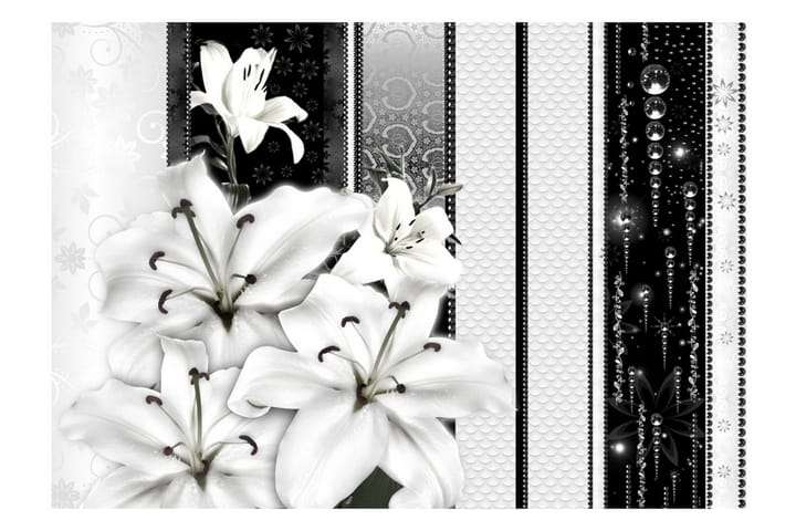 Valokuvatapetti Crying Lilies In White 100x70 - Artgeist sp. z o. o. - Sisustustuotteet - Seinäkoristeet - Tapetit - Valokuvatapetit