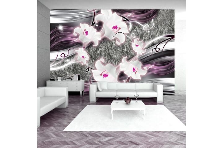 Valokuvatapetti Dance Of Charmed Lilies 150x105 - Artgeist sp. z o. o. - Sisustustuotteet - Seinäkoristeet - Tapetit - Valokuvatapetit