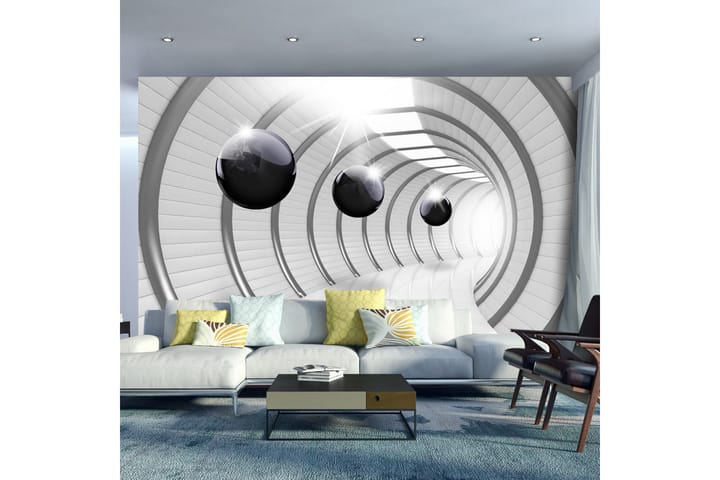 Valokuvatapetti Futuristic Tunnel 200x140 - Artgeist sp. z o. o. - Sisustustuotteet - Seinäkoristeet - Tapetit - Valokuvatapetit