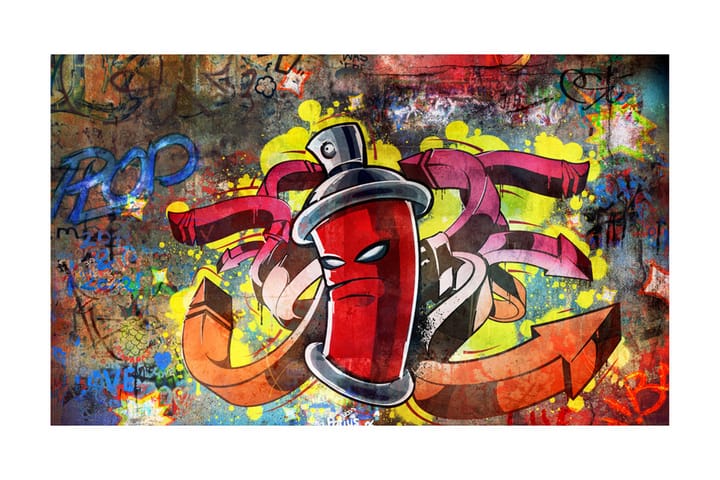 Valokuvatapetti Graffiti Monster 450x270 - Artgeist sp. z o. o. - Sisustustuotteet - Seinäkoristeet - Tapetit - Valokuvatapetit