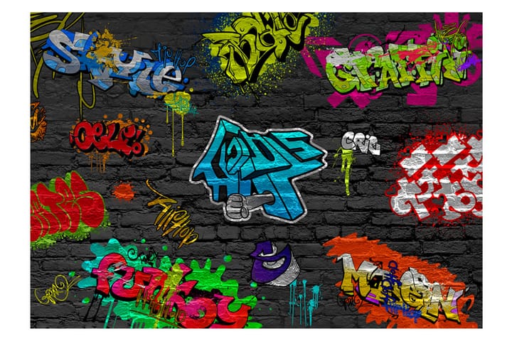 Valokuvatapetti Graffiti Wall 200x140 - Artgeist sp. z o. o. - Sisustustuotteet - Seinäkoristeet - Tapetit - Valokuvatapetit