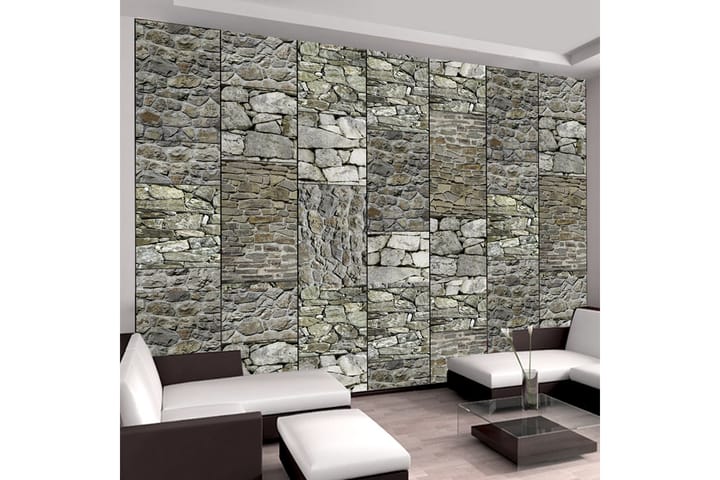 Valokuvatapetti Gray Stones 50x1000 - Artgeist sp. z o. o. - Sisustustuotteet - Seinäkoristeet - Tapetit - Valokuvatapetit