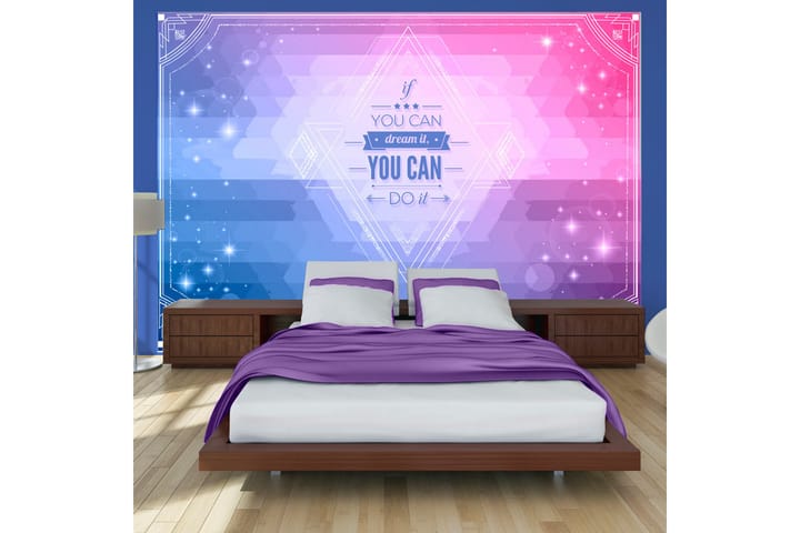 Valokuvatapetti If You Can Dream It You Can Do It! 100x70 - Artgeist sp. z o. o. - Sisustustuotteet - Seinäkoristeet - Tapetit - Valokuvatapetit