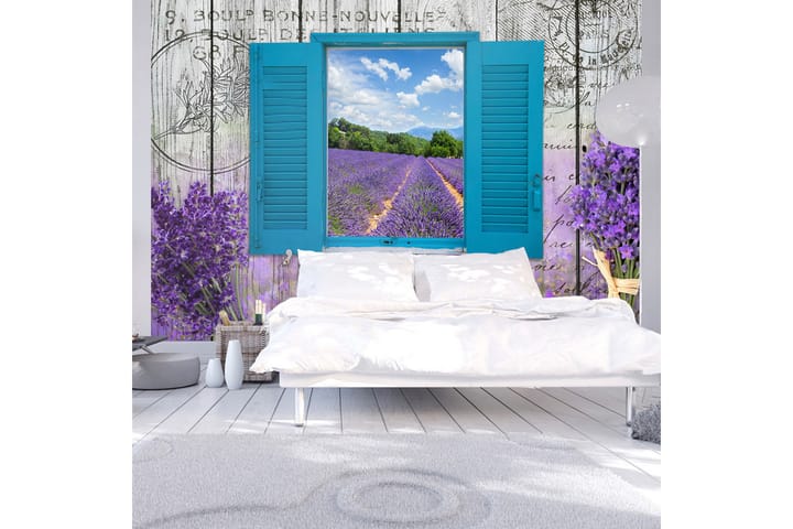 Valokuvatapetti Lavender Recollection 150x105 - Artgeist sp. z o. o. - Sisustustuotteet - Seinäkoristeet - Tapetit - Valokuvatapetit