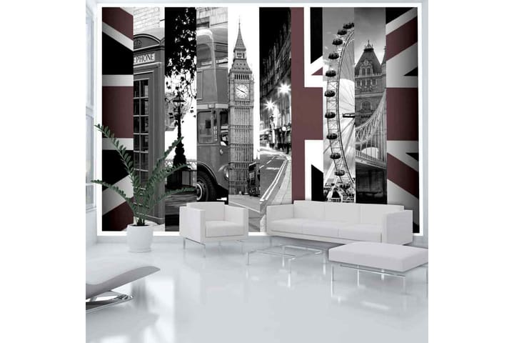 Valokuvatapetti London Symbols 100x70 - Artgeist sp. z o. o. - Sisustustuotteet - Seinäkoristeet - Tapetit - Valokuvatapetit