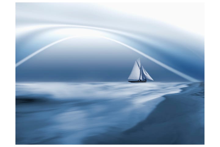 Valokuvatapetti Lonely Sail Drifting 250x193 - Artgeist sp. z o. o. - Sisustustuotteet - Seinäkoristeet - Tapetit - Valokuvatapetit