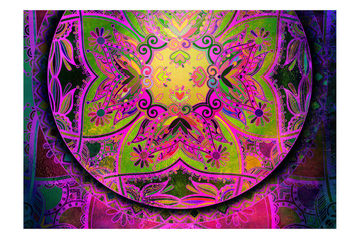 Valokuvatapetti Mandala Pink Expression 350x245 - Artgeist sp. z o. o. - Sisustustuotteet - Seinäkoristeet - Tapetit - Valokuvatapetit