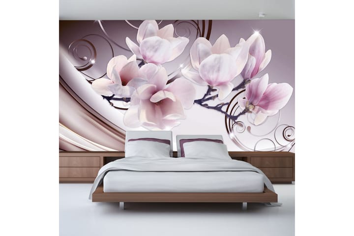 Valokuvatapetti Meet The Magnolias 200x140 - Artgeist sp. z o. o. - Sisustustuotteet - Seinäkoristeet - Tapetit - Valokuvatapetit