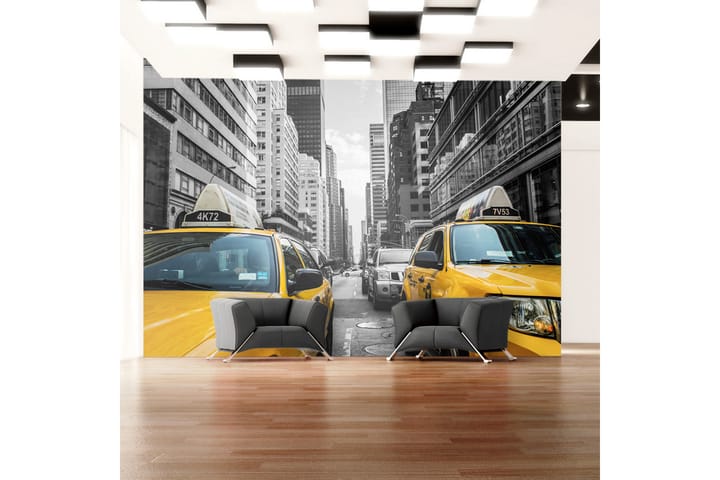 Valokuvatapetti New York Taxi 100x70 - Artgeist sp. z o. o. - Sisustustuotteet - Seinäkoristeet - Tapetit - Valokuvatapetit